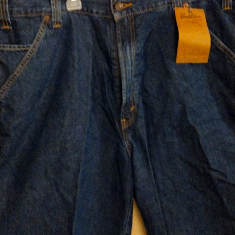 NWT Levi Strauss carpenter shorts size 38 Blue denim